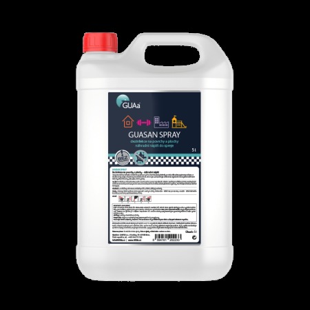 GUASAN Spray 5 L - Náhradní náplň - dezinfekce na povrchy a plochy