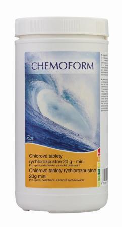 Chlórové tablety rychlorozpustné 20 g - mini - 1 kg