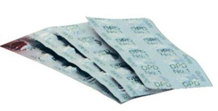 Test tablety DPD č. 4 O2 – 10 ks