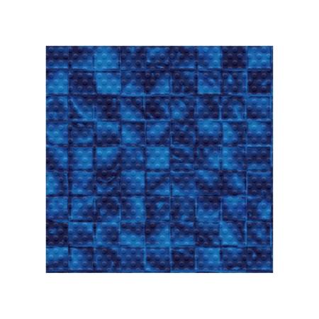 AVfol Decor Protiskluz - Mozaika Modrá Electric; 1,65m šíře, 1,5mm, metráž 